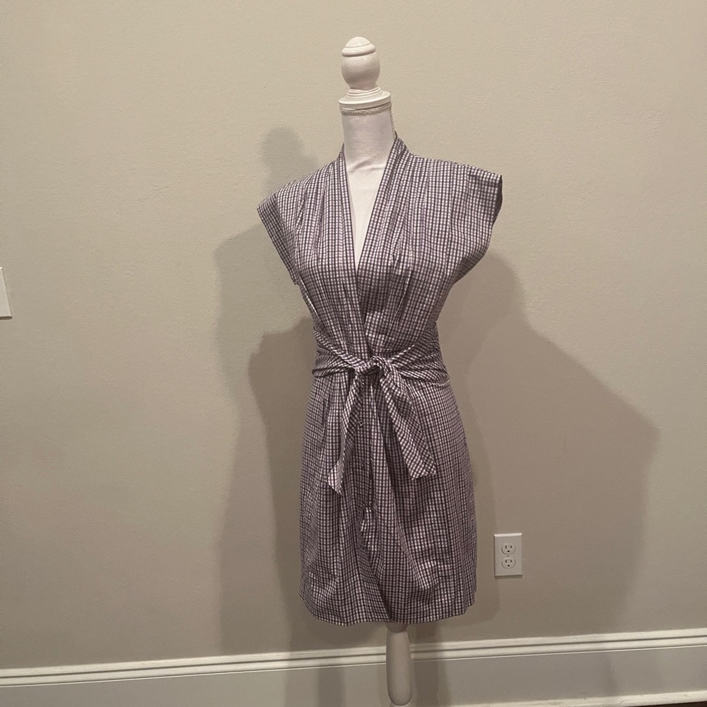 BCBG plaid dress